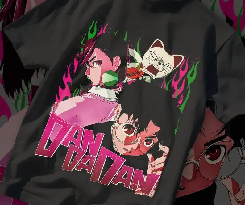 Camiseta Popular Dandadan Mane - Popular Anime Merchandise avaliação e preço